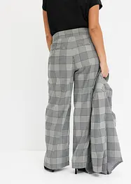 Geruite Marlene Dietrich broek, bonprix