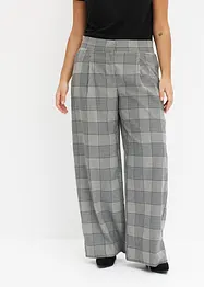 Geruite Marlene Dietrich broek, bonprix
