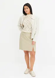 Imitatieleren rok, bonprix