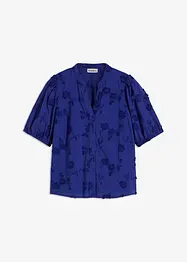 Blouse met korte mouw van katoen, bonprix