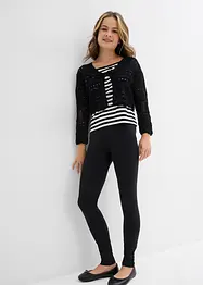Legging met biologisch katoen (set van 2), bonprix