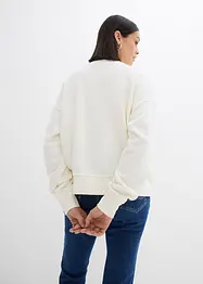 Sweater van katoenmix, bonprix