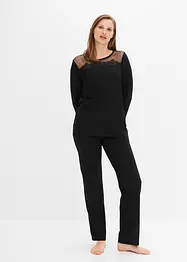 Pyjama met kant, bonprix