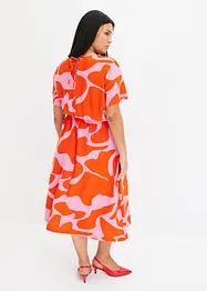 Gedessineerde midi jurk, bonprix