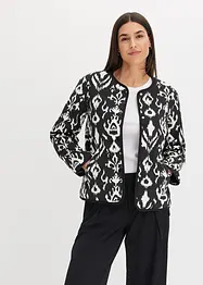 Gewatteerde jas met print, bonprix