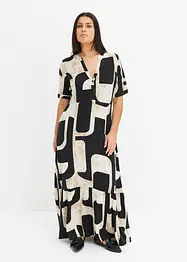 Gedessineerde maxi jurk, bonprix