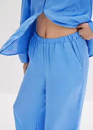 Oversized pyjama van satijn, bonprix