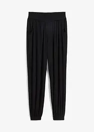 Jersey broek van viscose, bonprix