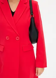 Lange blazer met V-hals, lange mouw, bonprix