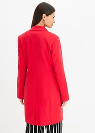 Lange blazer met V-hals, lange mouw, bonprix