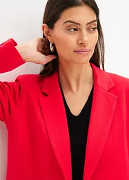 Lange blazer met V-hals, lange mouw, bonprix