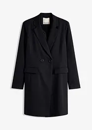 Lange blazer met V-hals, lange mouw, bonprix