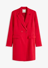 Lange blazer met V-hals, lange mouw, bonprix