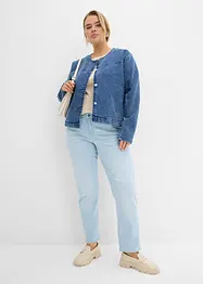 Geribd shirt met biologisch katoen (set van 2), bonprix