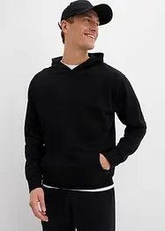 Sweater met capuchon, loose fit, bonprix