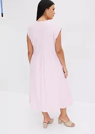Jurk met wijde rok van jersey, bonprix