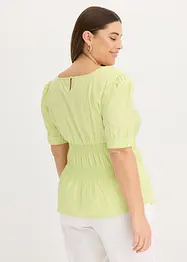 Blousetop van puur katoen, bonprix