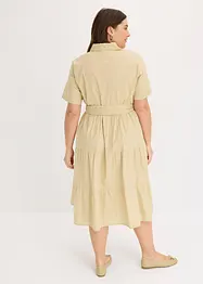 Jurk van elastische katoenmix, bonprix