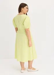 Midi jurk met elastische taille, bonprix