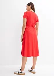 Jersey jurk met wikkeldetail, bonprix