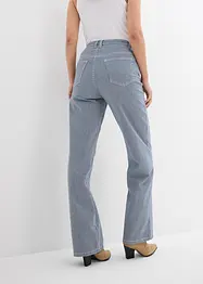 Straight jeans, high waist, gestreept, bonprix