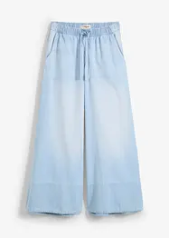 Wide leg jeans, mid waist, comfortabele taillenband, bonprix