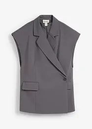 Lang mouwloos vest, bonprix