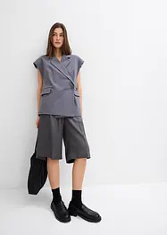 Lang mouwloos vest, bonprix
