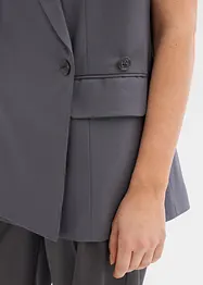 Lang mouwloos vest, bonprix