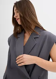 Lang mouwloos vest, bonprix