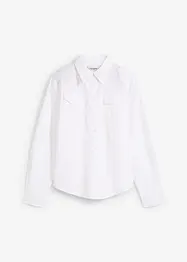 Overhemdblouse van biologisch katoen, bonprix