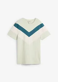 T-shirt met biologisch katoen, slim fit, bonprix
