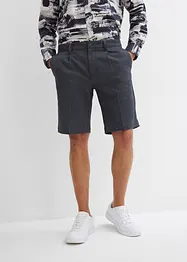 Chino bermuda met vouw, relaxed fit, bonprix
