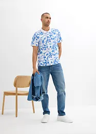 Poloshirt met korte mouwen van biologisch katoen, bonprix