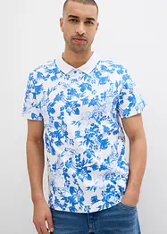 Poloshirt met korte mouwen van biologisch katoen, bonprix