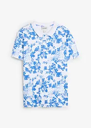 Poloshirt met korte mouwen van biologisch katoen, bonprix