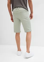 Jeans bermuda met print, regular fit, bonprix