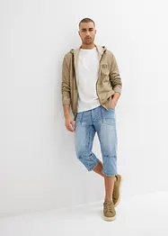 Regular fit 3/4 jeans, straight, bonprix