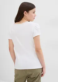 Geribd shirt van biologisch katoen, bonprix