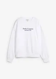 Oversized sweater met borduurwerk, bonprix