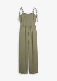 Jersey jumpsuit met spaghettibandjes, bonprix