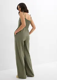 Jersey jumpsuit met spaghettibandjes, bonprix