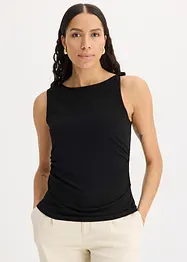 Jersey top met twist, bonprix