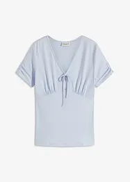 Shirt met plooitjes, bonprix