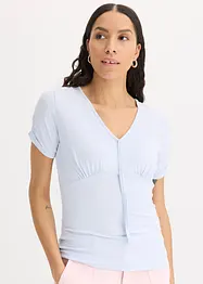 Shirt met plooitjes, bonprix