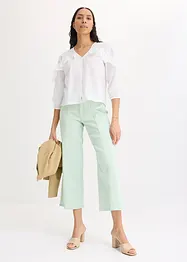 Lichte blouse met volants, bonprix