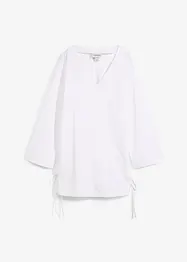 Oversized shirt van een elastische katoenmix, bonprix