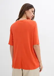 T-shirt van fijne viscose, bonprix