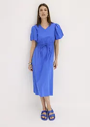 Midi jurk met wijde mouwen, bonprix