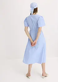 Midi jurk met wijde mouwen, bonprix
